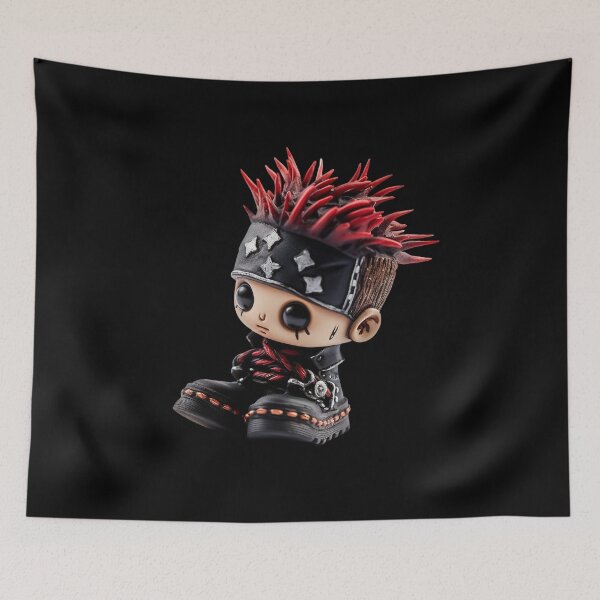 Item preview, CHIBI BOOT PUNKS: Cultures Collide - Punk Rock x Japanese Chibi designed and sold by TVBArchive.