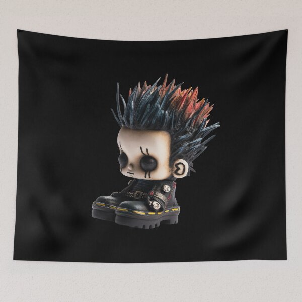 Item preview, CHIBI BOOT PUNKS: Cultures Collide - Punk x Japanese Chibi designed and sold by TVBArchive.