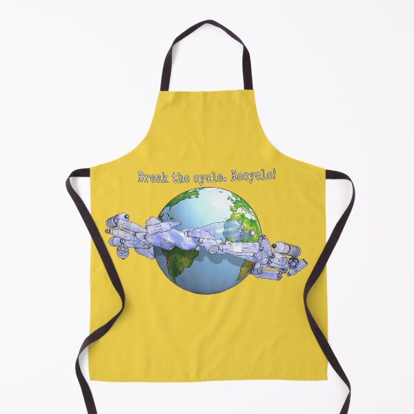 Item preview, Break the cycle. Recycle! T-shirt. Plastic bottles pollution. designed and sold by Shlomo Cohen.