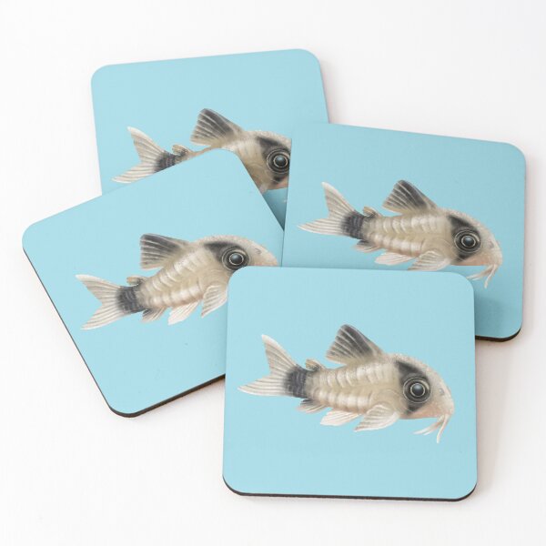 Item preview, Panda Corydoras by Maxine Gadd  designed and sold by Maxine Gadd.