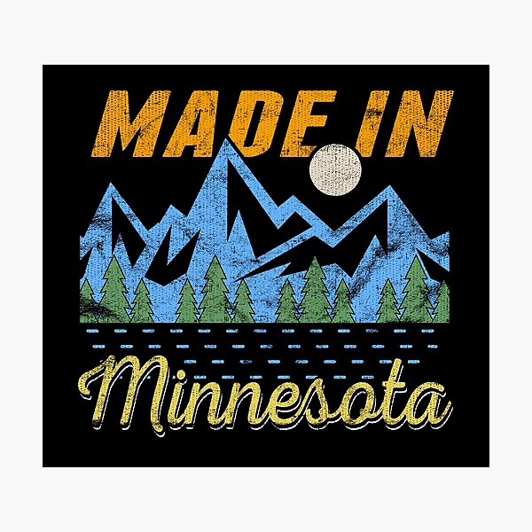 Item preview, Made in Minnesota Landscape Camping design designed and sold by fermo.