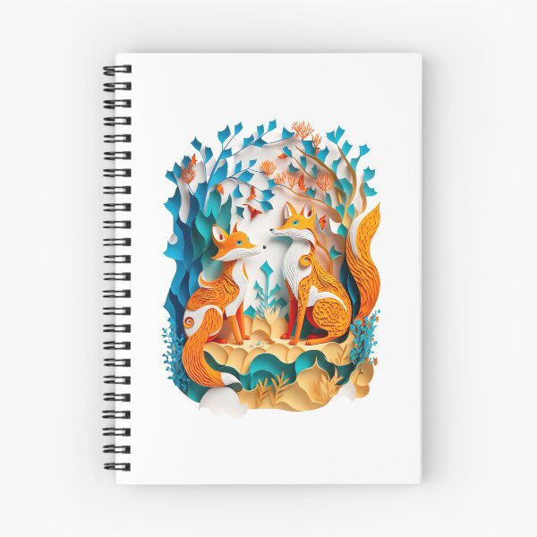 Artikelvorschau, Füchse aus Papier entworfen und verkauft von DanellyDesigns.