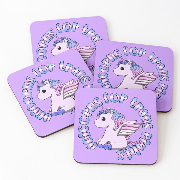 Item preview, Unicorns for Trans Rights 2023 designed and sold by Art by Veya.