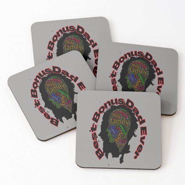 Item preview,  Best Bonus Dad Ever 2, Best Buddy Dad, Best Mentor Dad, Super Stepdad Fathers Day designed and sold by Adri Barnard.