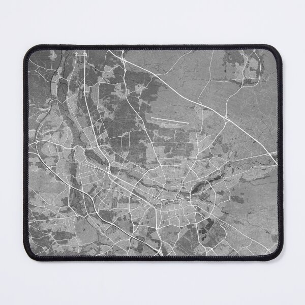Item preview, Map of Nürberg (Germany) in gray vintage style designed and sold by blursbyai.