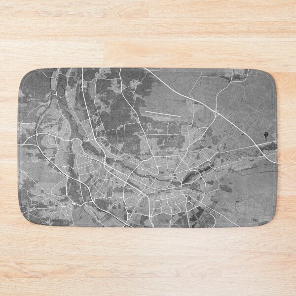 Item preview, Map of Nürberg (Germany) in gray vintage style designed and sold by blursbyai.