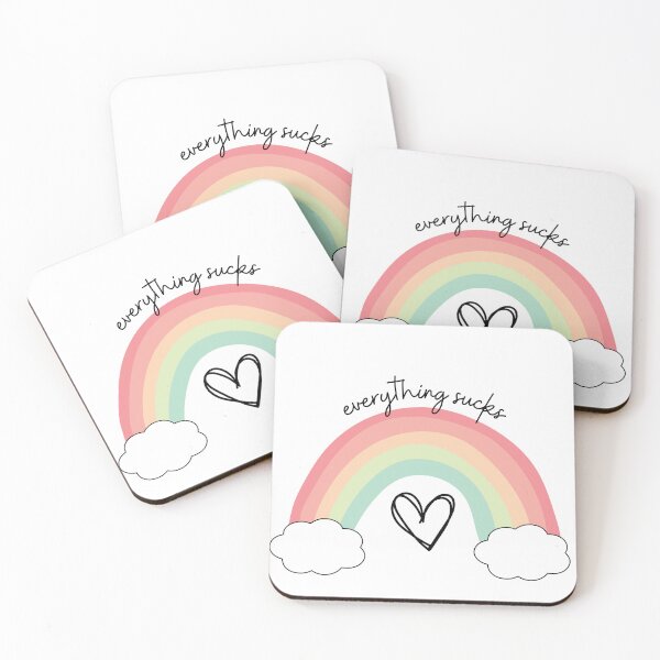 Item preview, Rainbow everything sucks designed and sold by jechaiyells.
