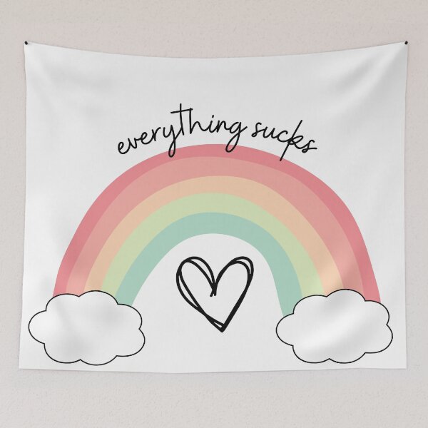Item preview, Rainbow everything sucks designed and sold by jechaiyells.