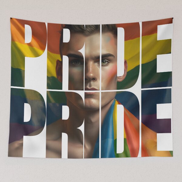 Item preview, Pride Flag : Celebrating LGBTQ+  designed and sold by StickeryPickery.