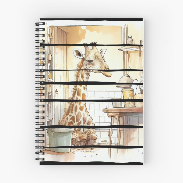 Artikelvorschau, Die Morgenroutine der müden Giraffe entworfen und verkauft von vladocar.