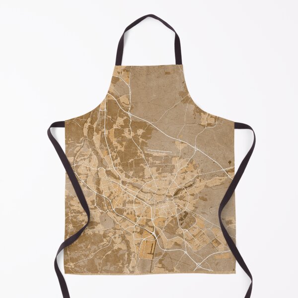 Item preview, Map of Nürberg (Germany) in sepia vintage style designed and sold by blursbyai.