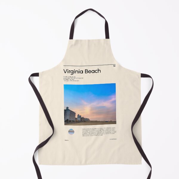 Item preview, Virginia Beach (Travel poster) designed and sold by RabbitK.