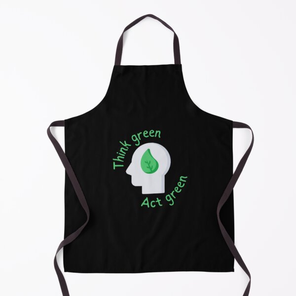 Item preview, Think green act green - Recycle Reuse Renew Rethink designed and sold by TeePassion.