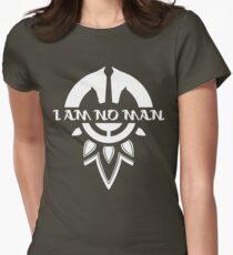 I Am No Man Women's Fitted T-Shirt