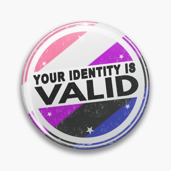 Item preview, Your Identity Is Valid Genderfluid Pride designed and sold by everything4eva.