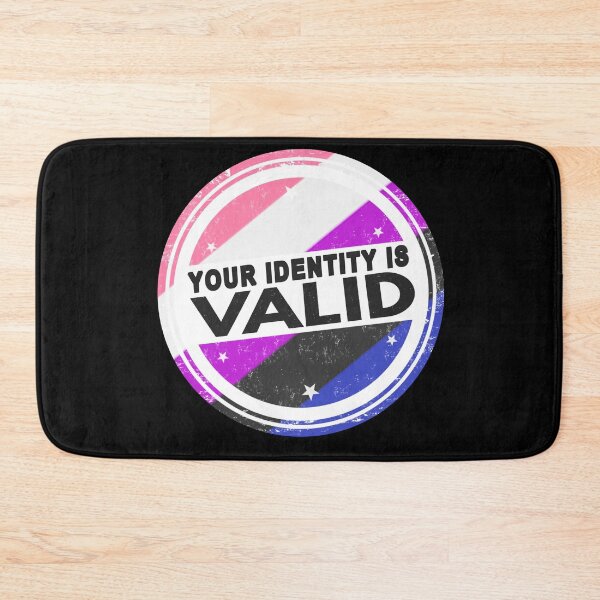 Item preview, Your Identity Is Valid Genderfluid Pride designed and sold by everything4eva.