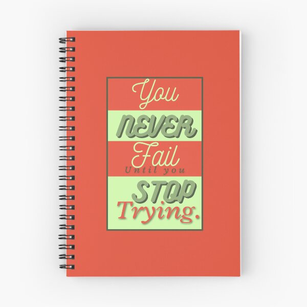 Item preview, You Never Fail Until You Stop Trying designed and sold by KLS01.