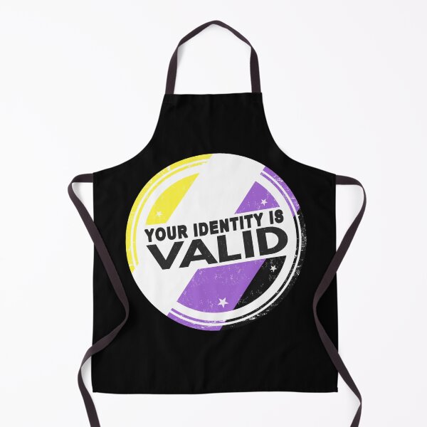 Item preview, Your Identity Is Valid Nonbinary Pride designed and sold by everything4eva.
