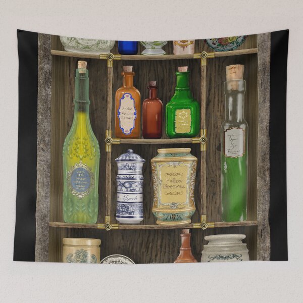Item preview, Apothecary shadow box by Maxine Gadd designed and sold by Maxine Gadd.