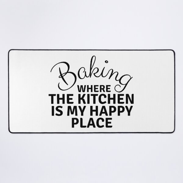 Item preview, Baking Where The Kitchen Is My Happy Place designed and sold by MoonsmileProd.
