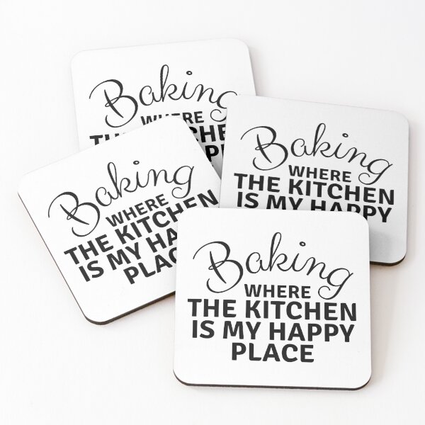 Item preview, Baking Where The Kitchen Is My Happy Place designed and sold by MoonsmileProd.