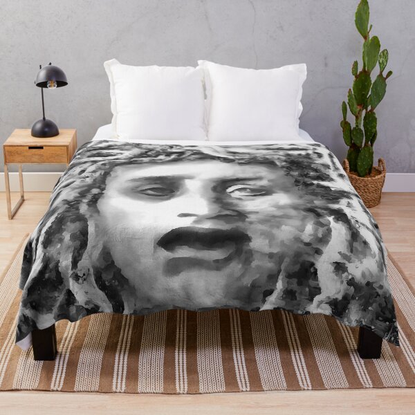 Item preview, Medusa Ancient Goddess Portrait In Grey designed and sold by taiche.