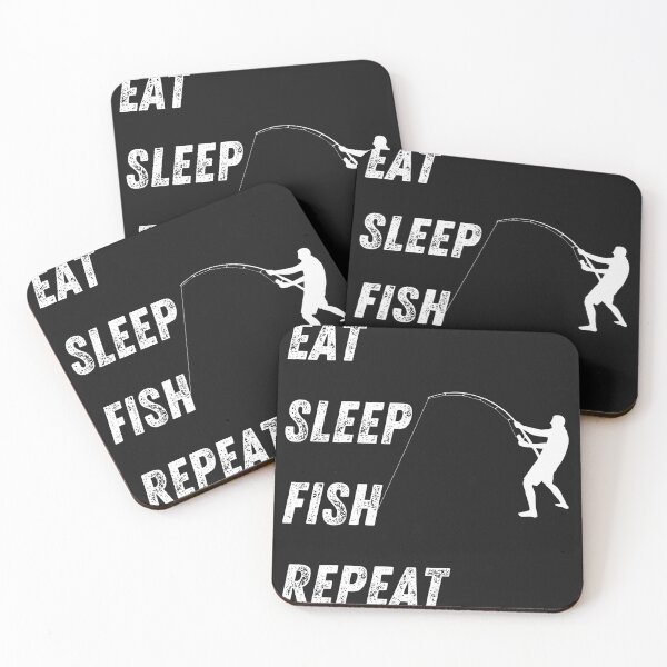 Item preview, Eat Sleep Fish Repeat designed and sold by dylan150488.