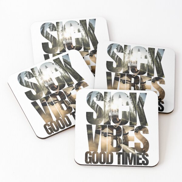 Item preview, FAST PACED SICK VIBES GOOD TIMES designed and sold by StickeryPickery.