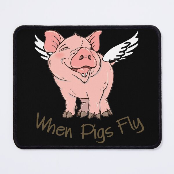 Item preview, when pigs fly designed and sold by Cotton vibe.