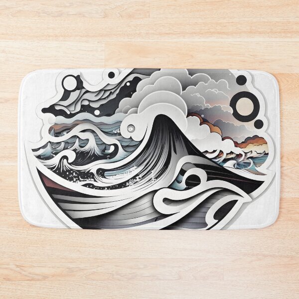 Item preview, Abstract Geometric Artwork Inspired by Stormy Daniels designed and sold by StickeryPickery.
