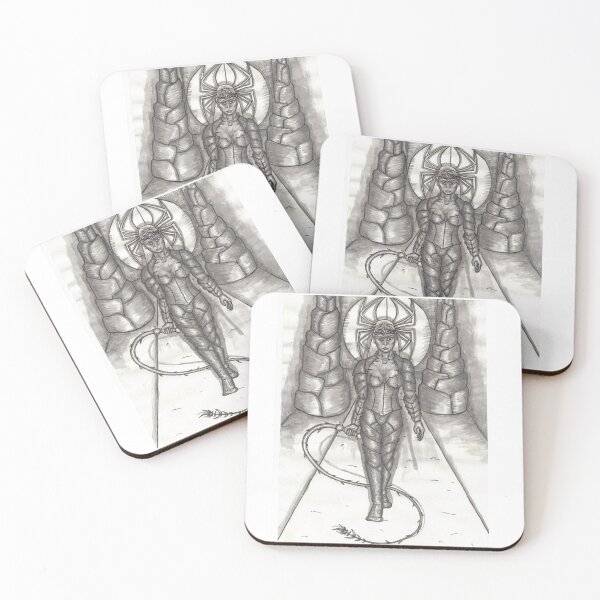 Item preview, Ilvyrin the Draelith Queen black and white designed and sold by Raven Orthaevelve.