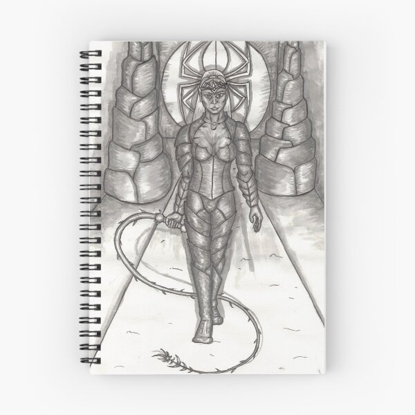 Item preview, Ilvyrin the Draelith Queen black and white designed and sold by Raven Orthaevelve.