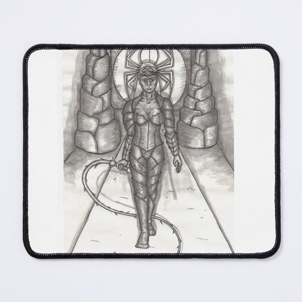 Item preview, Ilvyrin the Draelith Queen black and white designed and sold by Raven Orthaevelve.