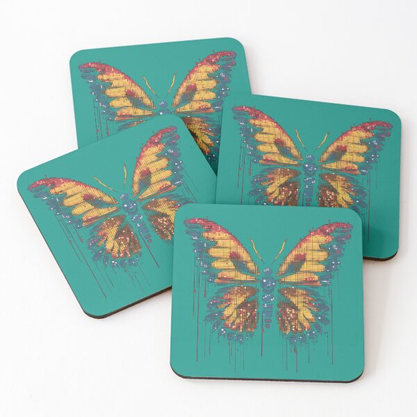 Item preview, A Fluttering of 4-Bit Wings designed and sold by CanvasCultureAU.