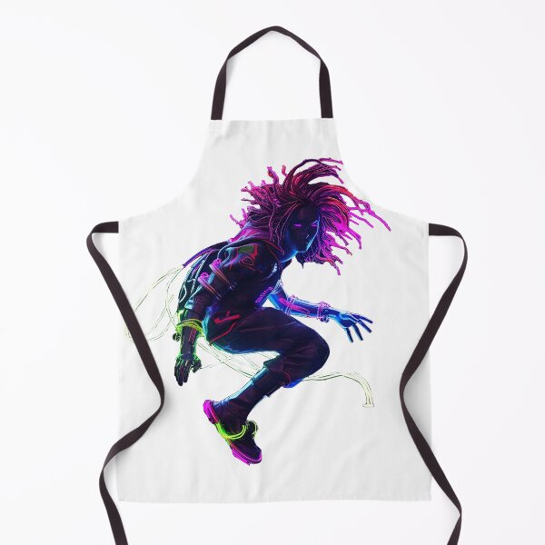 Item preview, Cyberpunk neon lady designed and sold by 80s teeshirts.