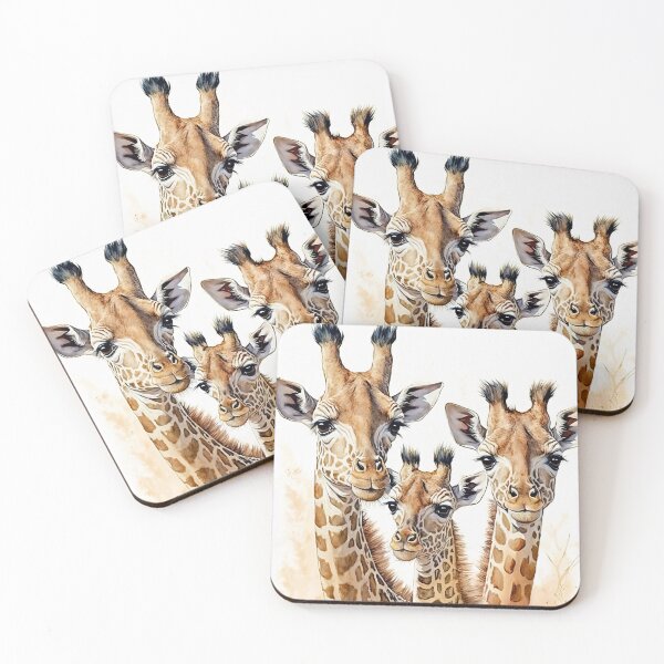 Item preview, Cute Giraffe Family 3 designed and sold by BilgePaksoylu.