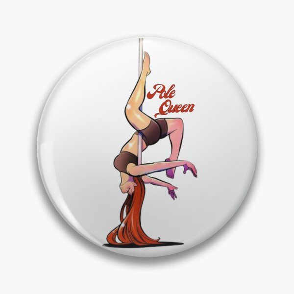 Artikelvorschau, Pole Dance Queen Pole Dance rotes Haar Ingwer entworfen und verkauft von soniaaseguin.