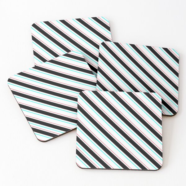 Item preview, White Regimental Stripe designed and sold by PatternTitan.