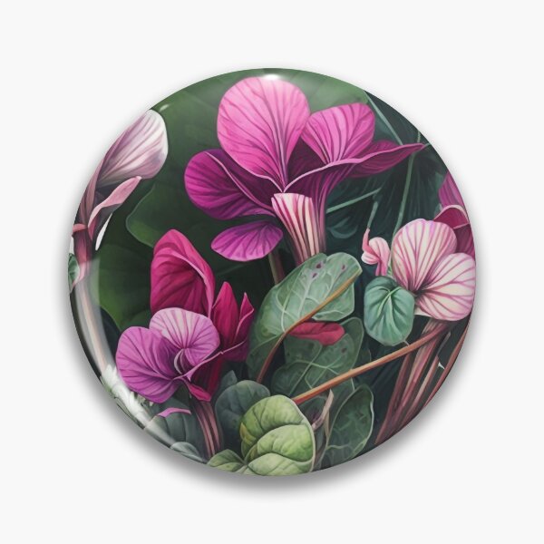 Item preview, Cyclamen designed and sold by botanicalartAI.