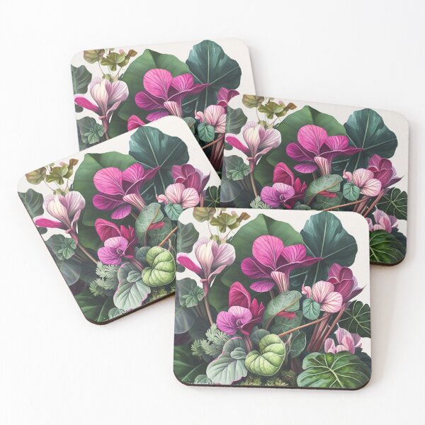 Item preview, Cyclamen designed and sold by botanicalartAI.