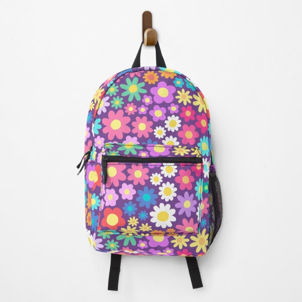 Item preview, Cute Hand Drawn Multicolored Flower Pattern designed and sold by AlwaysBeColoring.