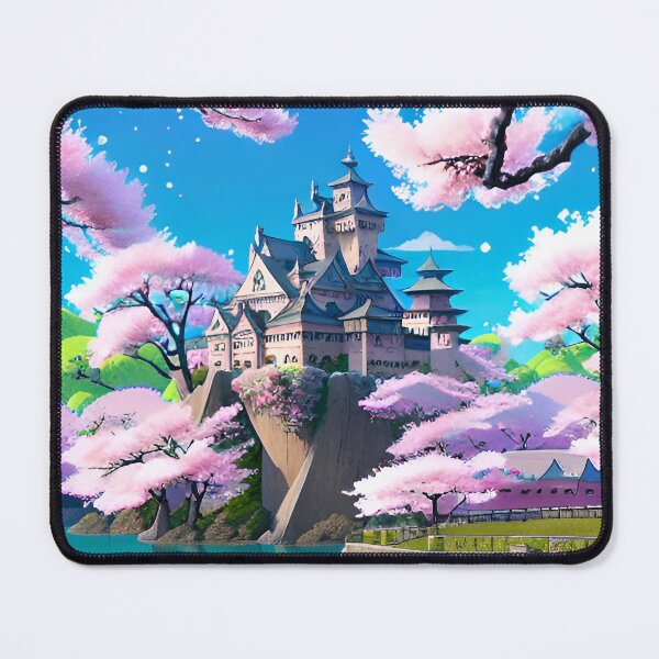 Item preview, Cherry Blossom Castle: A serene Japanese masterpiece designed and sold by MarcoSc11.