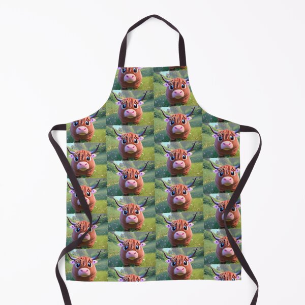 Item preview, Colin the Highland Cow designed and sold by Rotten-Prints.