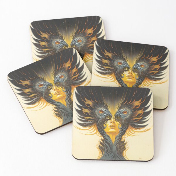 Item preview, Duality of the phoenix in man designed and sold by phoenixmx00.