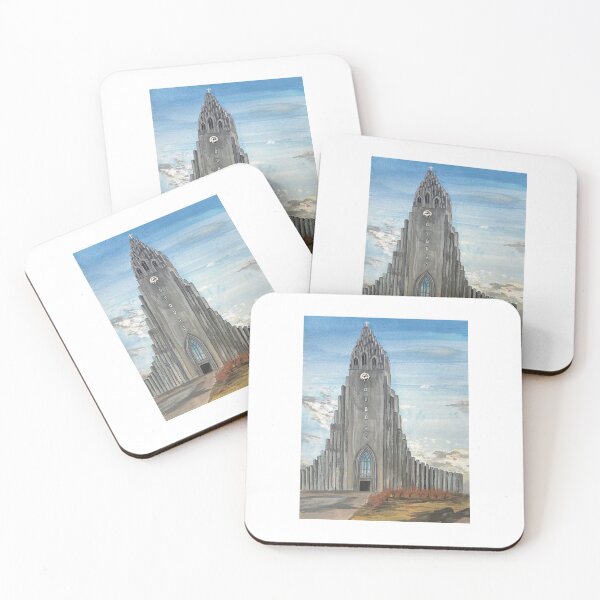 Item preview, Hallgrímskirkja Church Reykjavík  designed and sold by Kimspiration.