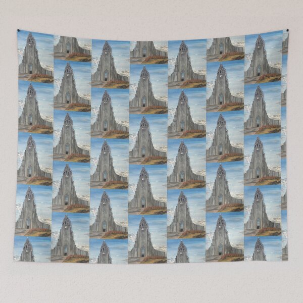 Item preview, Hallgrímskirkja Church Reykjavík  designed and sold by Kimspiration.