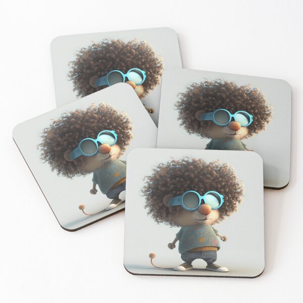Item preview, Funny mouse with glasses designed and sold by SMILE88.