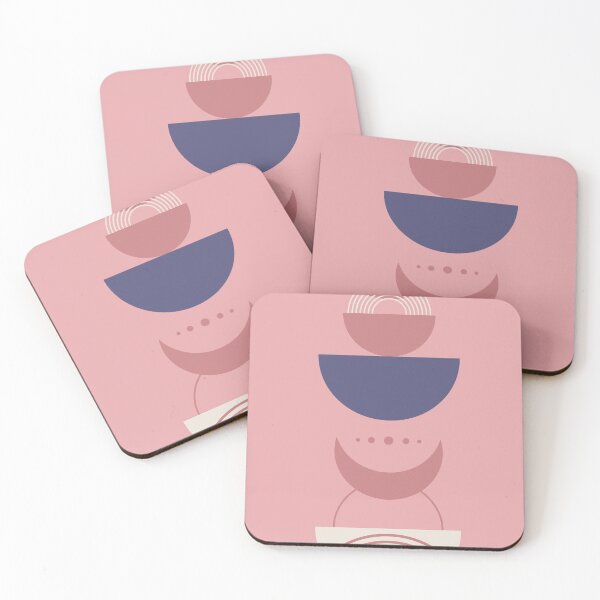 Item preview, Minimalist Boho Pink Pastel designed and sold by PapayaDreamsArt.