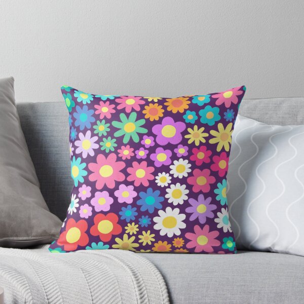 Item preview, Cute Multicolored Tiny Flowers Pattern designed and sold by AlwaysBeColoring.