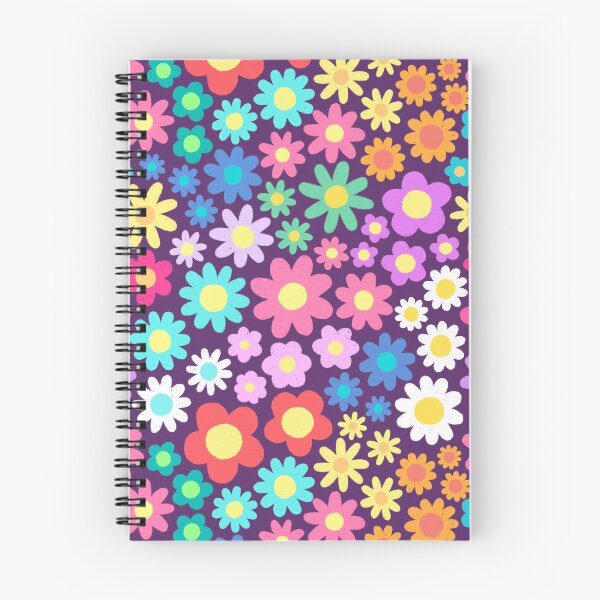 Item preview, Lindo patrón de flores diminutas multicolores designed and sold by AlwaysBeColoring.